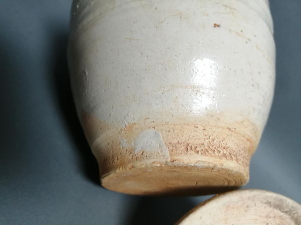 古玩陶瓷元代影青釉蓋罐拍賣，當前價格820元