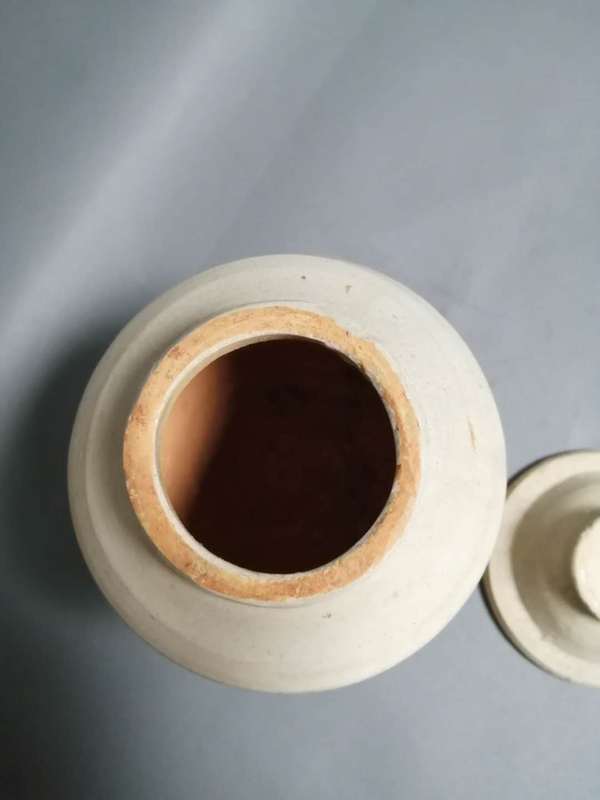 古玩陶瓷元代影青釉蓋罐拍賣，當前價格820元