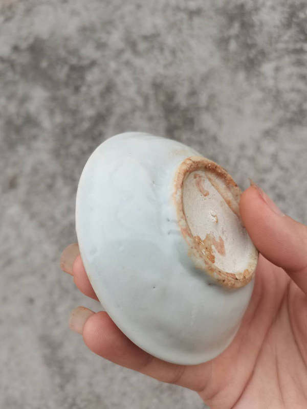 古玩陶瓷明晚期兔紋盤拍賣,當前價格1580元