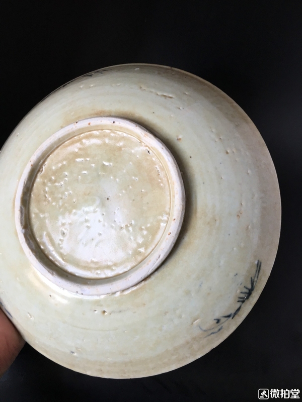 古玩陶瓷魚藻紋青花盤拍賣,當(dāng)前價(jià)格2988元
