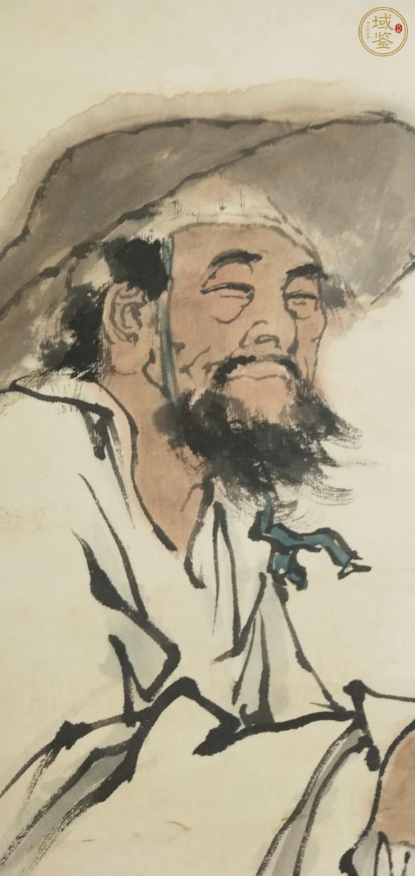 古玩字畫范曾人物真品鑒賞圖