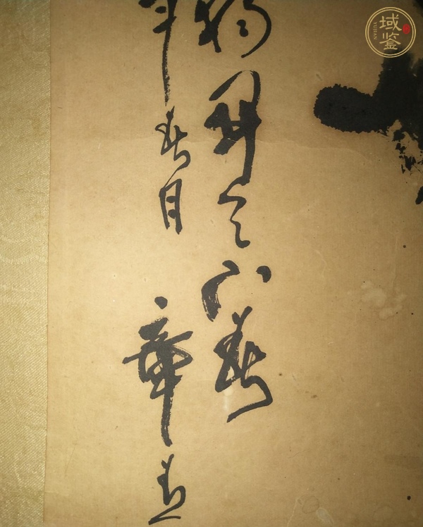 古玩字畫章青梅花真品鑒賞圖