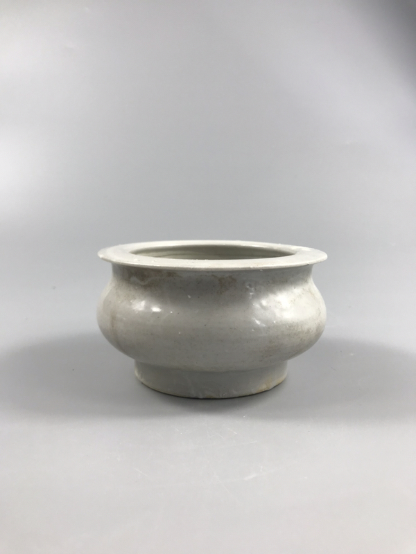 古玩陶瓷清代德化窯圈足爐拍賣，當前價格888元