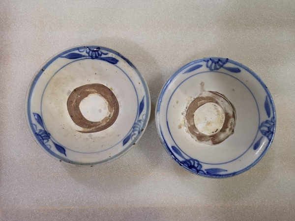 古玩陶瓷清代磁州窯青花碗拍賣,當(dāng)前價(jià)格550元