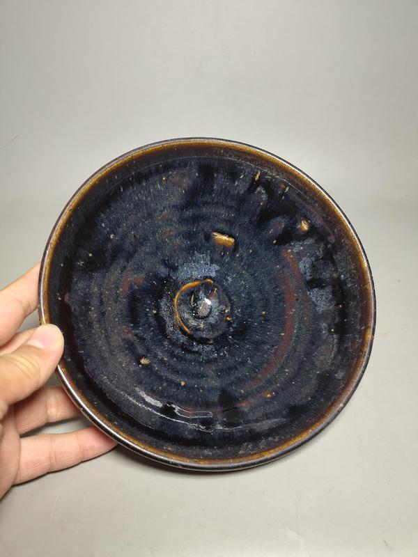 古玩陶瓷金元耀州瑪瑙紅釉大碗(黑玫瑰)拍賣,當前價格1800元