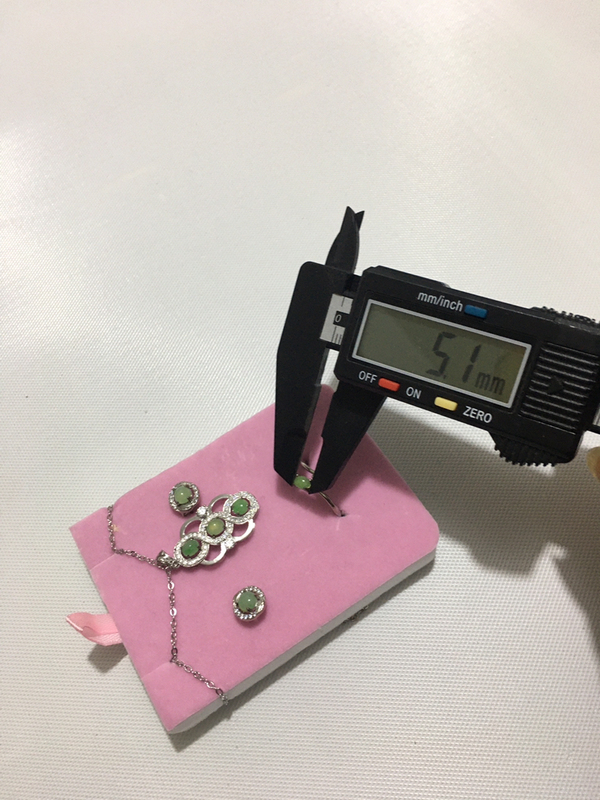 古玩玉器翡翠鑲嵌件拍賣,當前價格398元