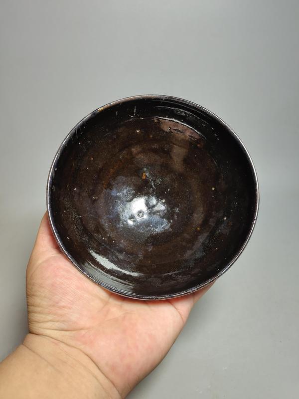 古玩陶瓷宋金耀州窯弦紋黑釉盞(茶器)拍賣,當(dāng)前價(jià)格7588元