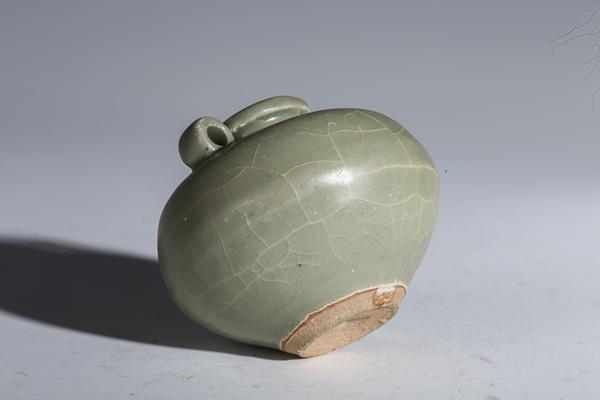 古玩陶瓷元·龍泉青釉水盂拍賣，當前價格3600元