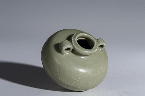 古玩陶瓷元·龍泉青釉水盂拍賣，當前價格3600元