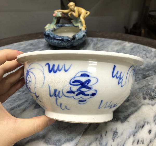 古玩陶瓷青花龍紋碗拍賣,當(dāng)前價格1800元