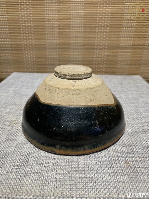 古玩陶瓷黑釉盞真品鑒賞圖