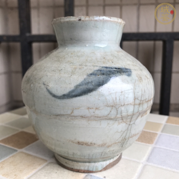 古玩陶瓷青花瓶真品鑒賞圖