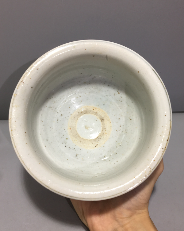 古玩陶瓷清代龍紋圈足爐拍賣,當前價格3000元