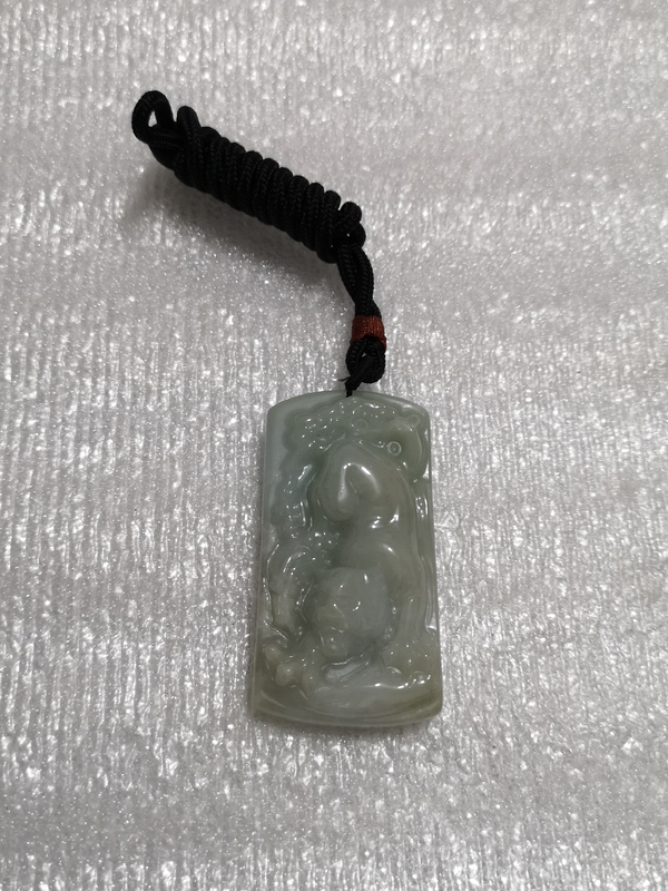 古玩玉器翠牌子拍賣,當前價格220元