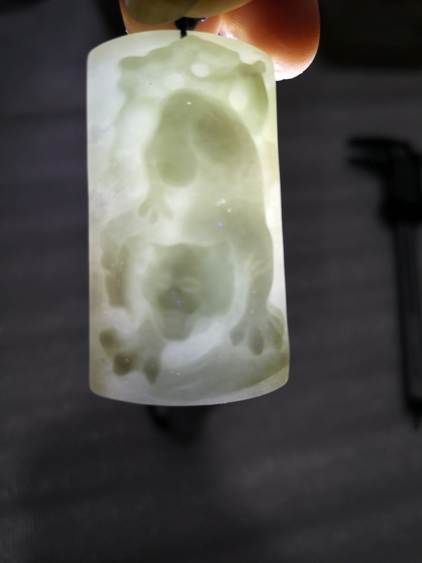 古玩玉器翠牌子拍賣,當前價格220元