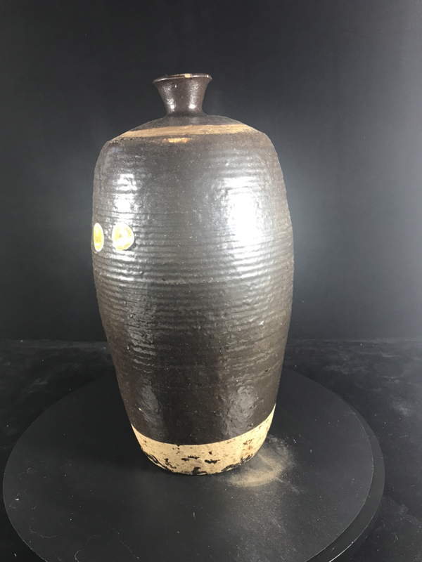 古玩陶瓷宋醬釉梅瓶(域鑒證書)拍賣,當前價格8000元