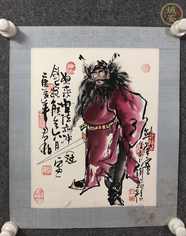 古玩字畫劍氣寒真品鑒賞圖