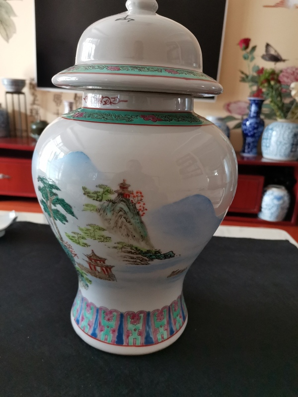 古玩轉(zhuǎn)賣山水紋將軍罐拍賣，當(dāng)前價格888元