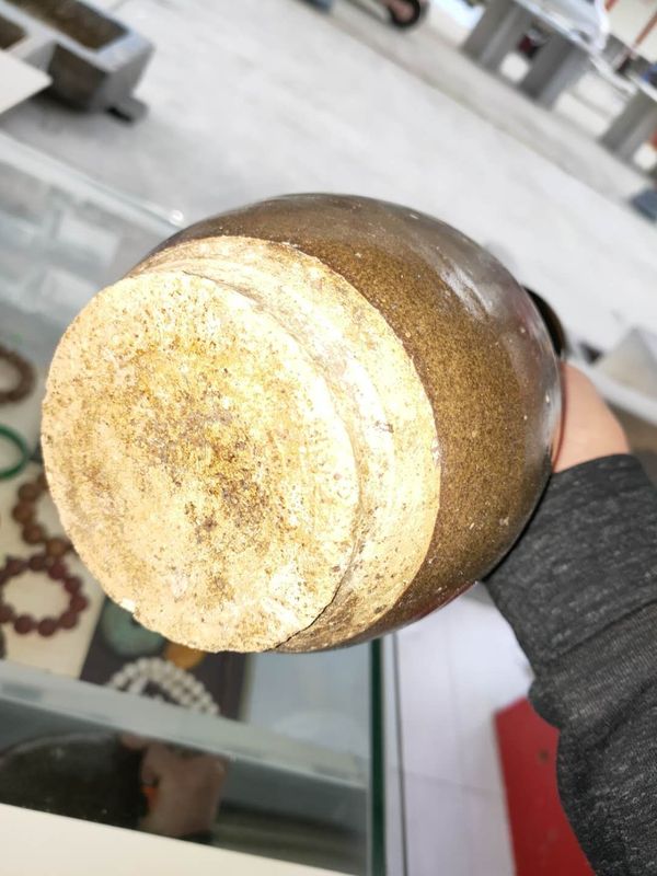 古玩陶瓷茶葉末釉玉壺春瓶拍賣，當前價格2000元