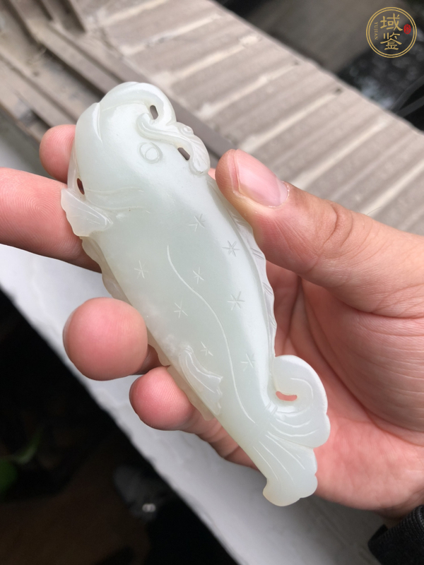 古玩玉器玉魚真品鑒賞圖