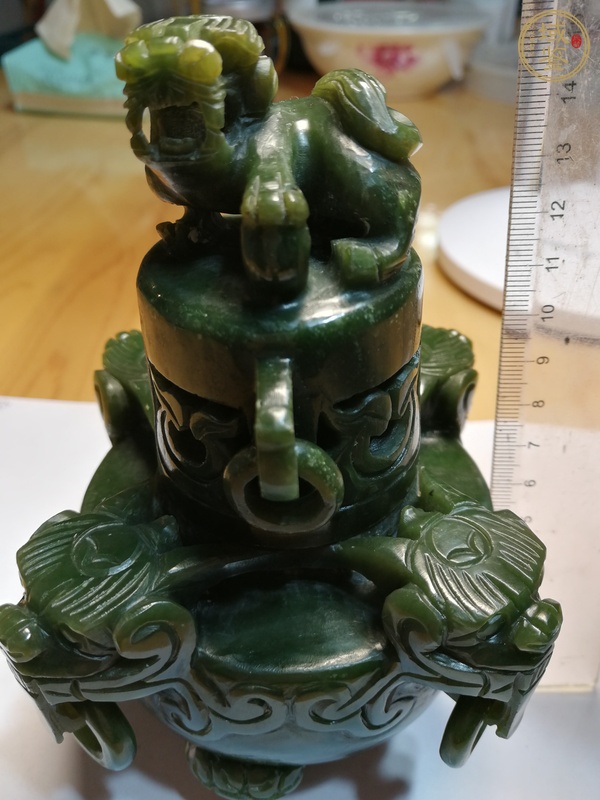 古玩玉器玉爐真品鑒賞圖