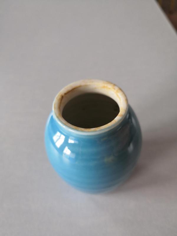 古玩陶瓷天藍釉小罐拍賣,當前價格400元