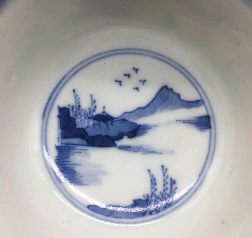 域鉴古玩】青花山水人物纹碗拍卖价格/图片/值多少钱