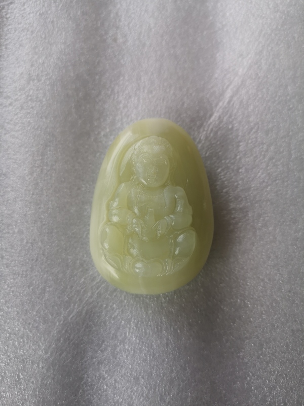 古玩玉器玉觀音拍賣,當前價格398元