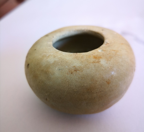 古玩陶瓷隋唐青釉水盂（精品民窯）拍賣，當(dāng)前價(jià)格1800元