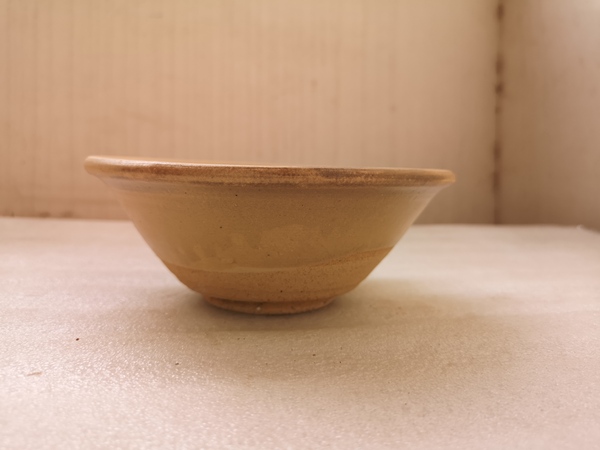 古玩陶瓷磁州窯白釉黑花碗拍賣,當前價格2999元
