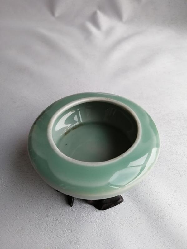 古玩陶瓷放漏 豆青釉水洗拍賣,當前價格999元