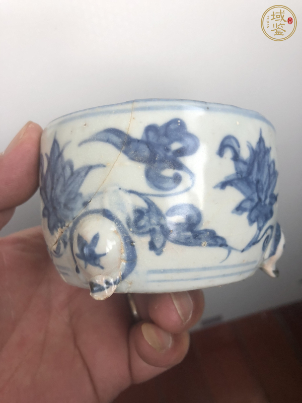 古玩陶瓷青花爐真品鑒賞圖