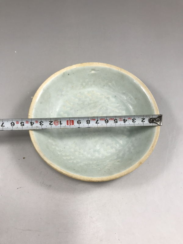古玩陶瓷南宋湖田窯水波五條魚紋筆洗拍賣,當前價格5000元