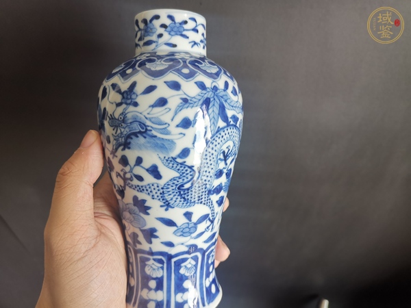 古玩陶瓷青花瓶真品鑒賞圖