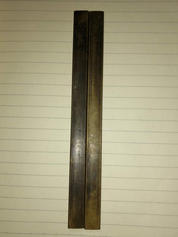 古玩書房雅器銅鎮尺拍賣，當前價格4666元