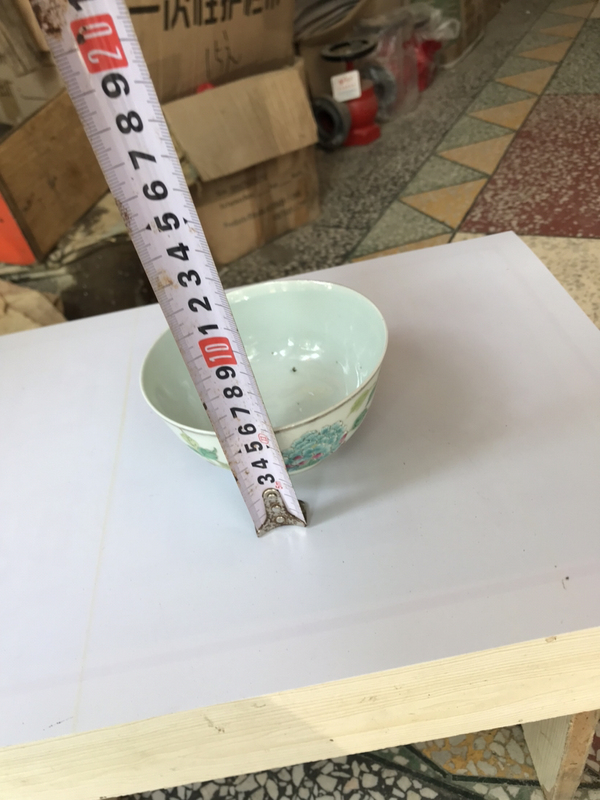 古玩陶瓷清晚期粉彩花卉紋吉祥如意碗拍賣,當(dāng)前價(jià)格2169元