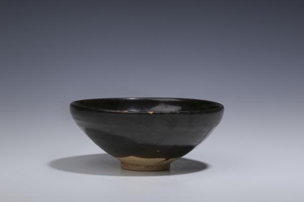 古玩转卖宋元·耀州窑黑釉点彩碗拍卖，当前价格2800元