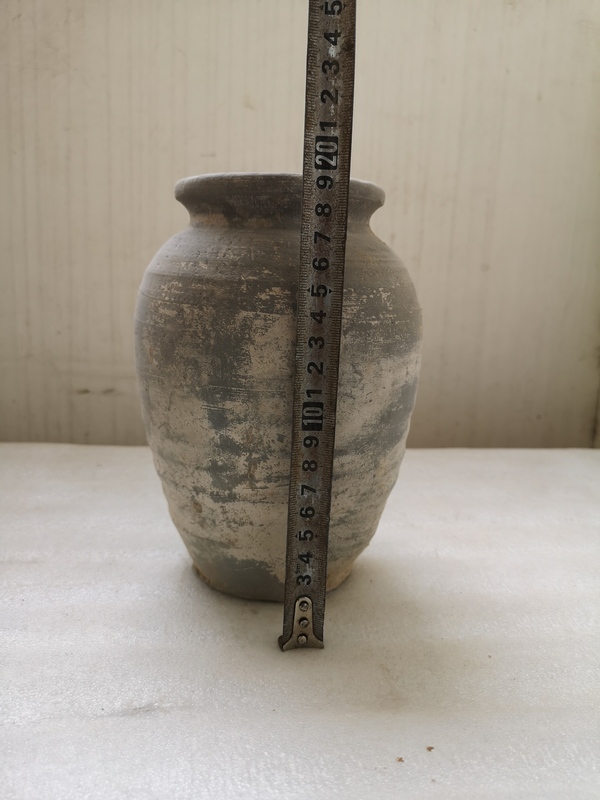 古玩陶瓷灰陶唇口罐拍賣,當前價格580元