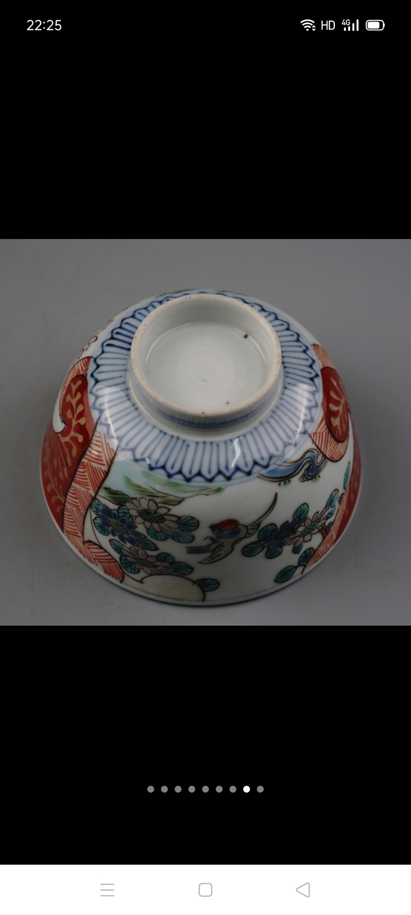 古玩陶瓷粉彩蓋碗(已保真)拍賣,當前價格600元