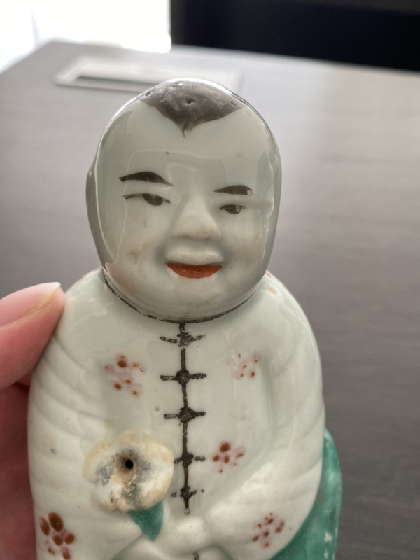 古玩陶瓷民國娃娃拍賣,當前價格1800元