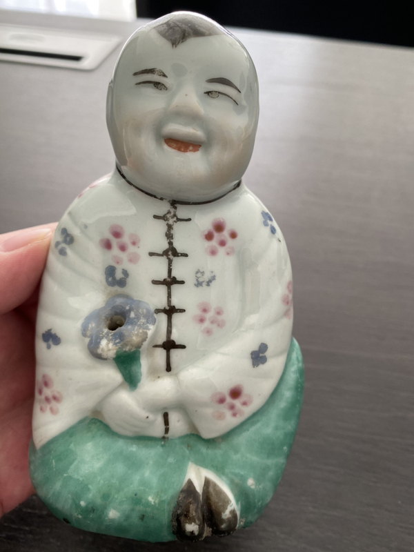 古玩陶瓷民國娃娃拍賣,當前價格1800元
