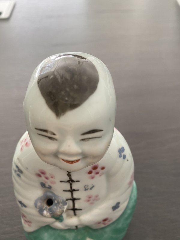 古玩陶瓷民國娃娃拍賣,當前價格1800元