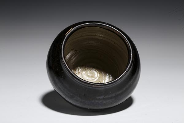 古玩陶瓷元明·窯變磁州窯黑釉小茶入拍賣,當前價格2899元