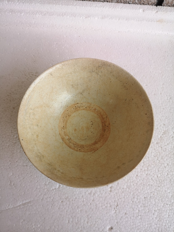 古玩陶瓷澀圈圈足碗拍賣,當前價格456元