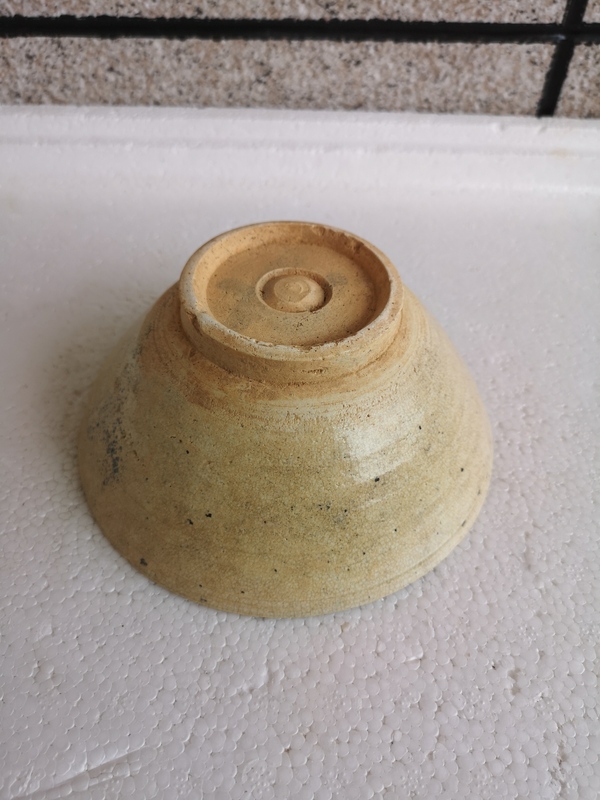 古玩陶瓷澀圈圈足碗拍賣,當前價格456元