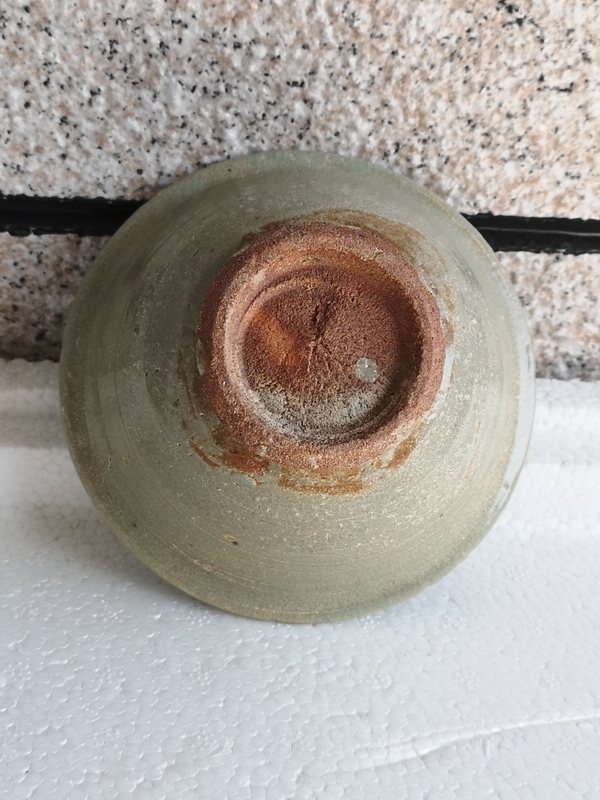 古玩陶瓷青釉壽碗拍賣,當前價格680元