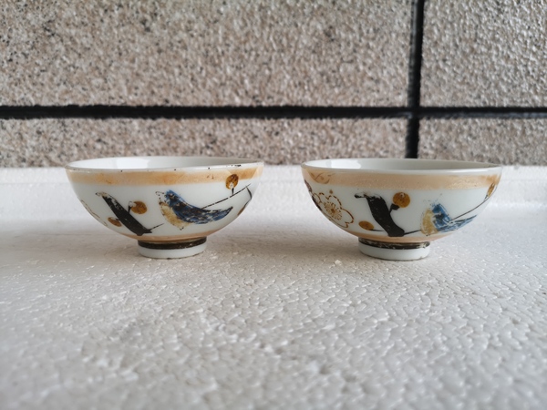 古玩陶瓷喜上眉梢碗拍賣,當前價格260元