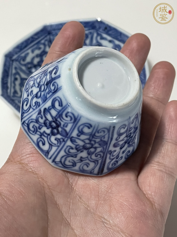 古玩陶瓷青花杯盤真品鑒賞圖