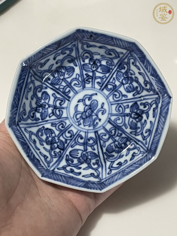 古玩陶瓷青花杯盤真品鑒賞圖