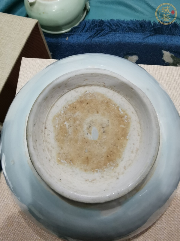 古玩陶瓷青白釉瓷碗真品鑒賞圖